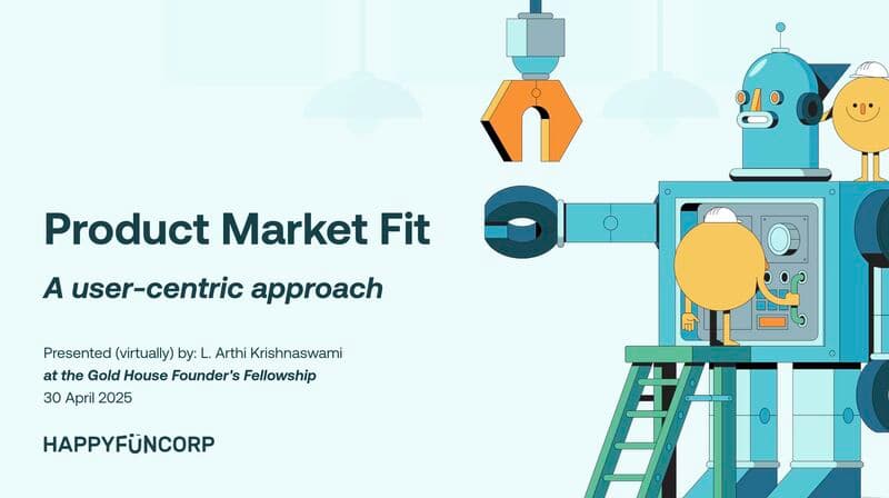 HappyFunCorp presents at Gold House Founders' Fellows Class of 2025