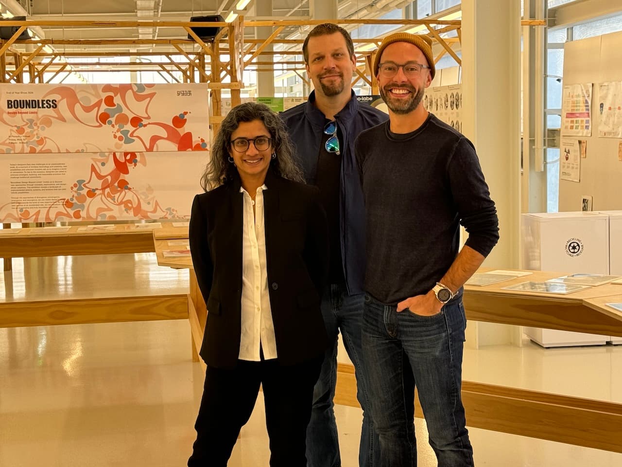 Arthi Krishnaswami, Jonathan Zaleski, and Nate Jones - HappyFunCorp Employees