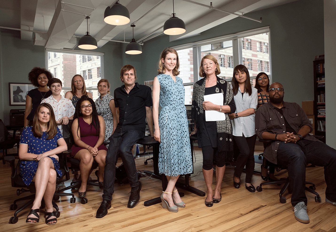 a group photo of the catapult team