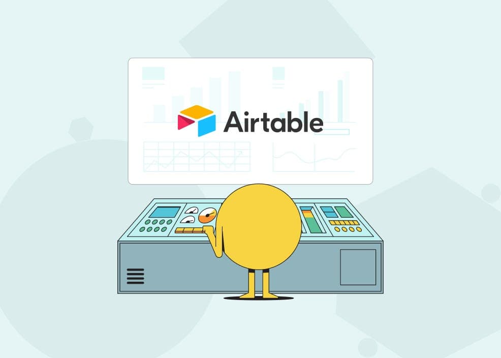 Illustration of HappyFunCorp working on Airtble