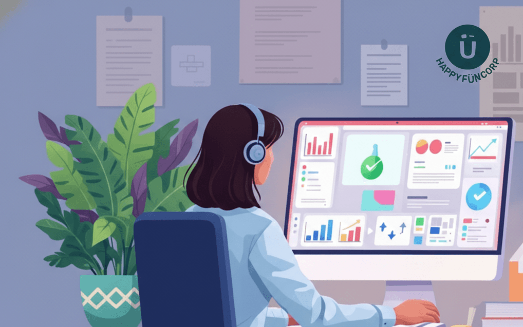 A female software engineer working on making an AI coded digital product more durable